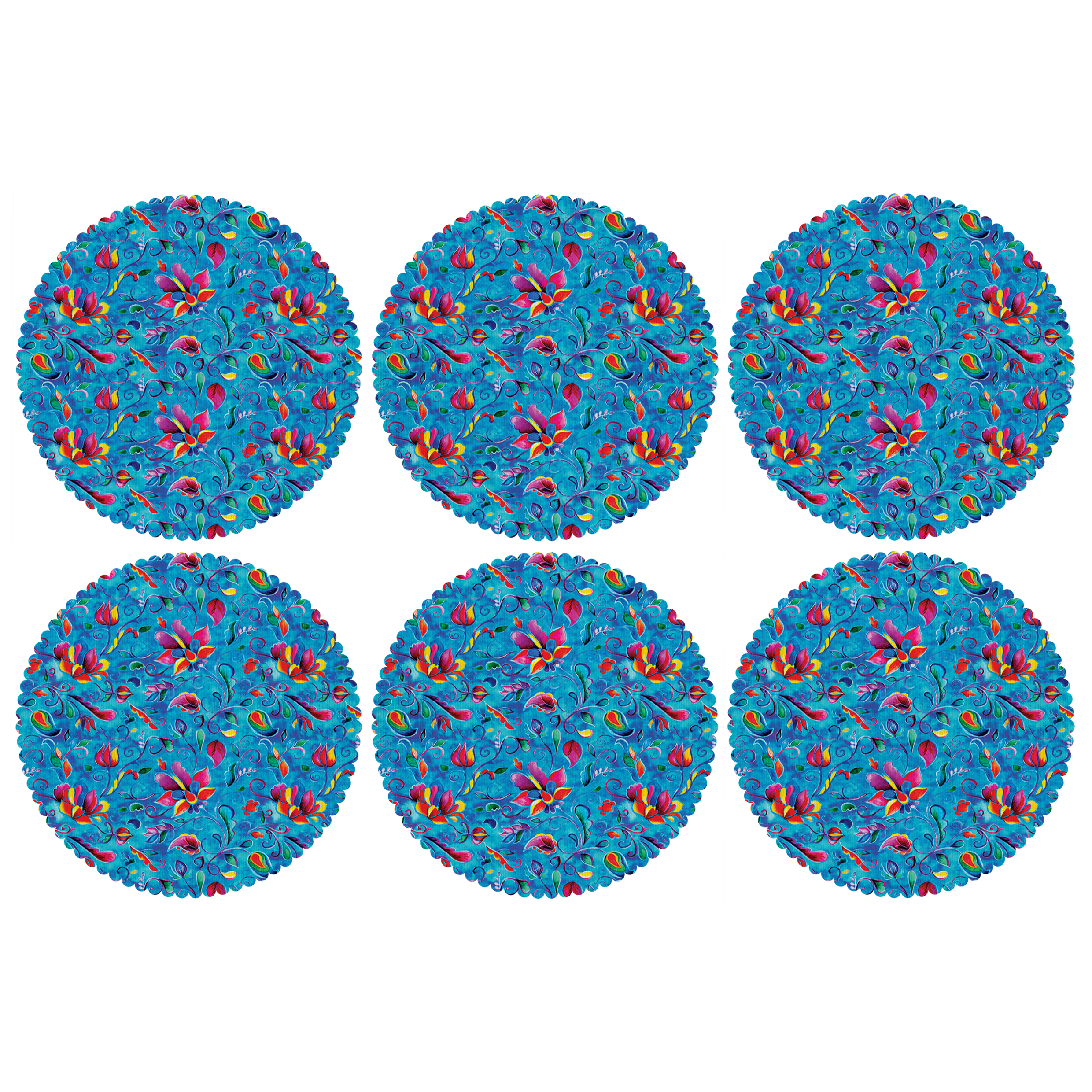 زیربشقابی مدل U2-42815 بسته 6 عددی