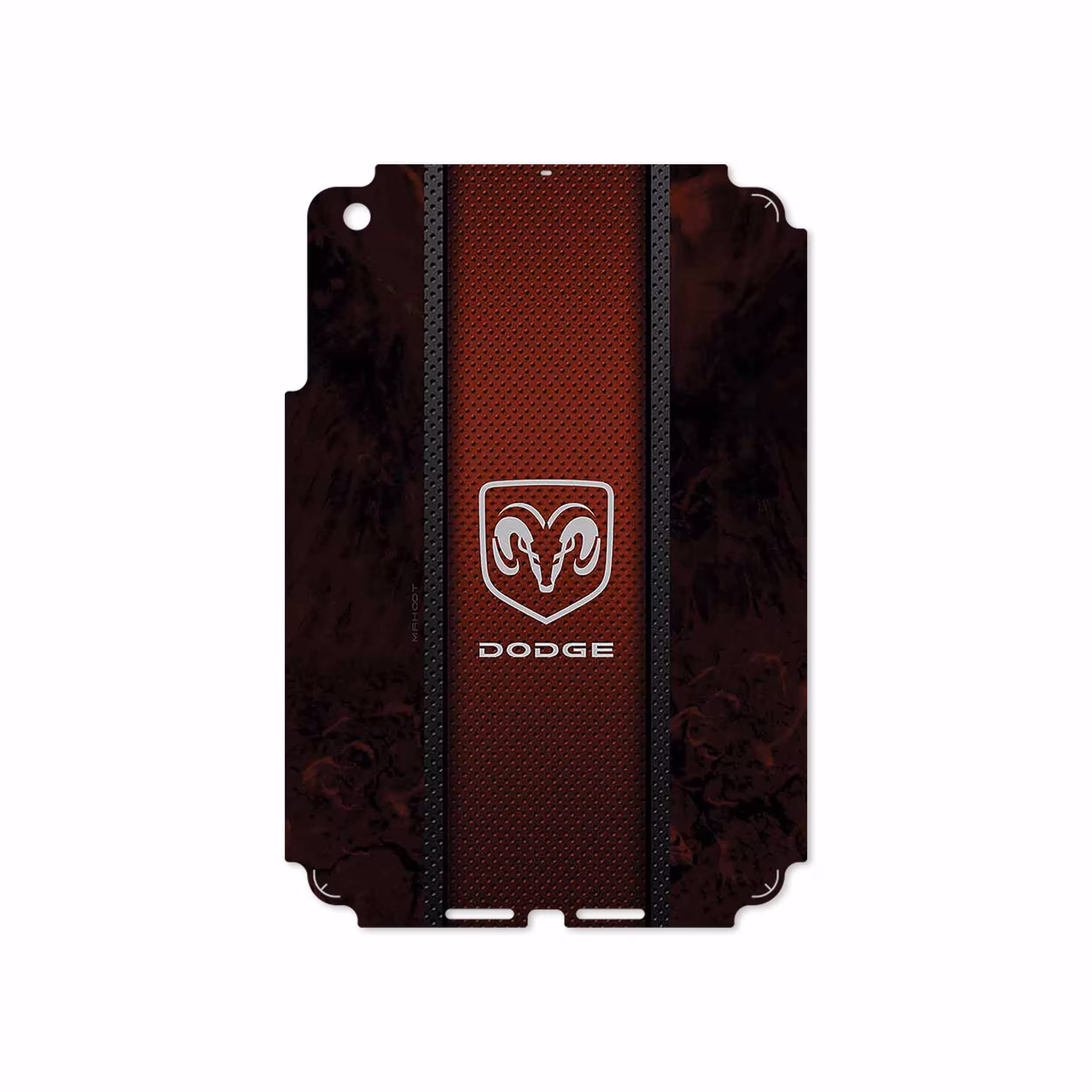 برچسب پوششی ماهوت مدل Dodge مناسب برای تبلت اپل iPad mini 2012 A1432