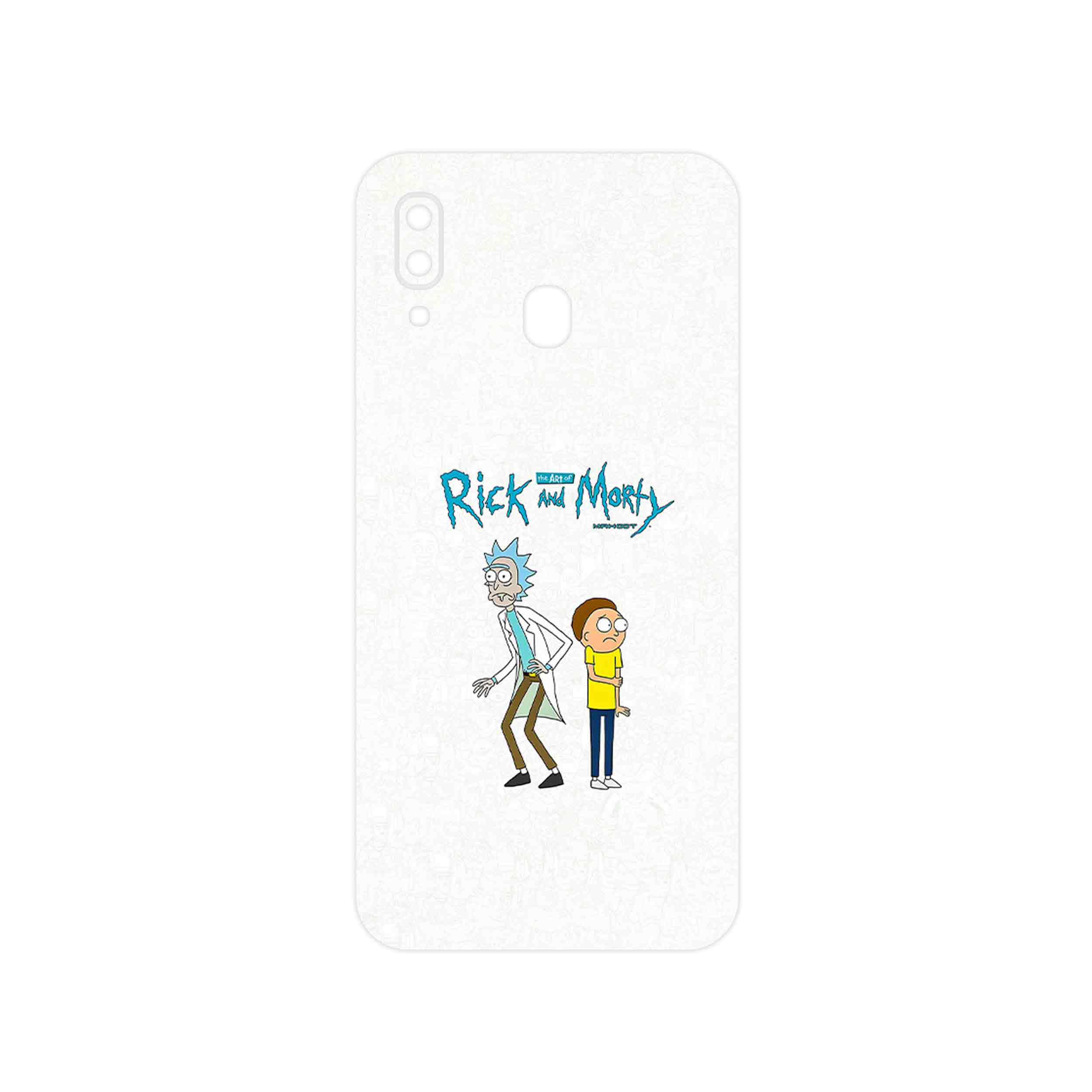 برچسب پوششی ماهوت مدل Rick and Morty مناسب برای گوشی موبایل سامسونگ Galaxy M10s