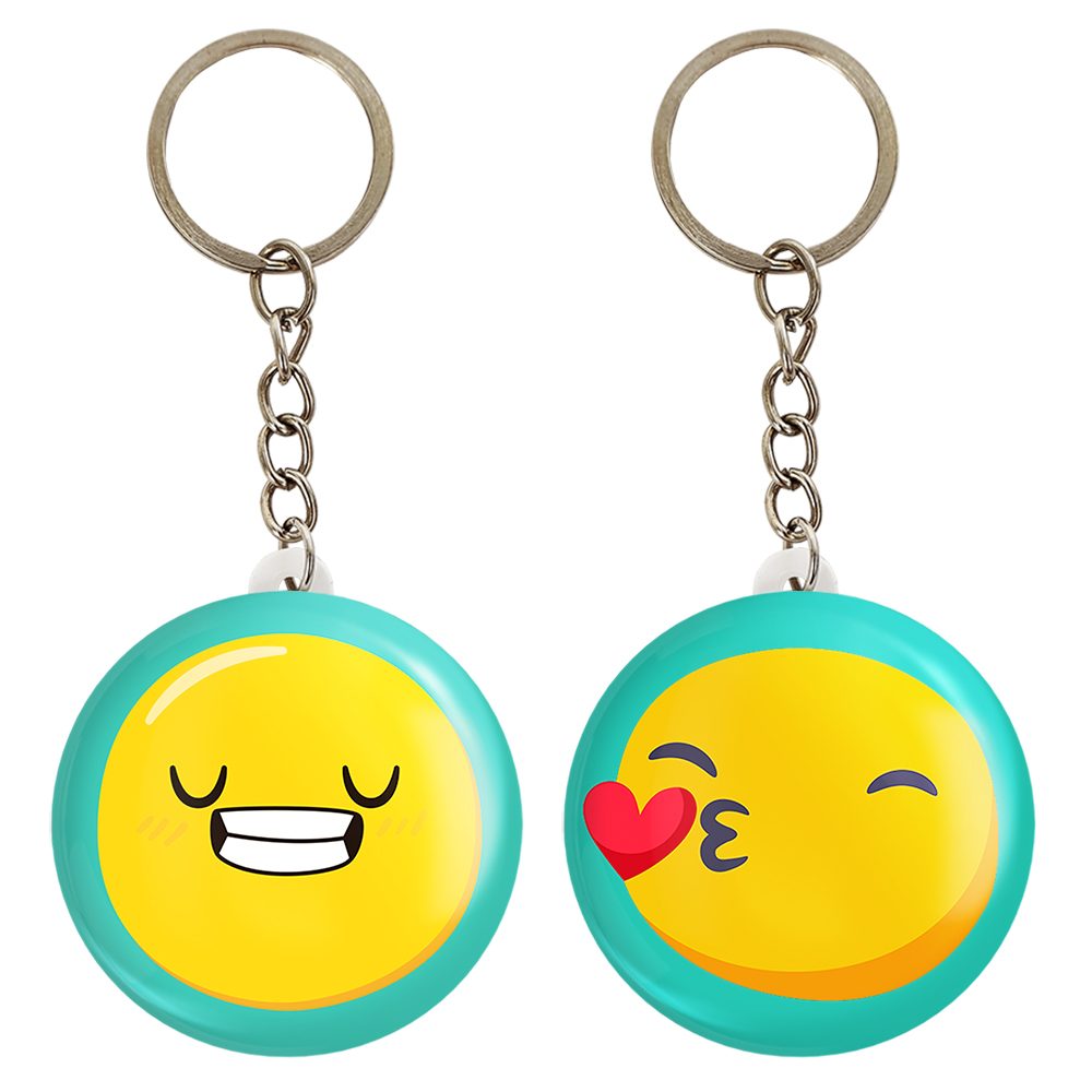 جاکلیدی خندالو مدل ایموجی کد 30043015 مجموعه 2 عددی