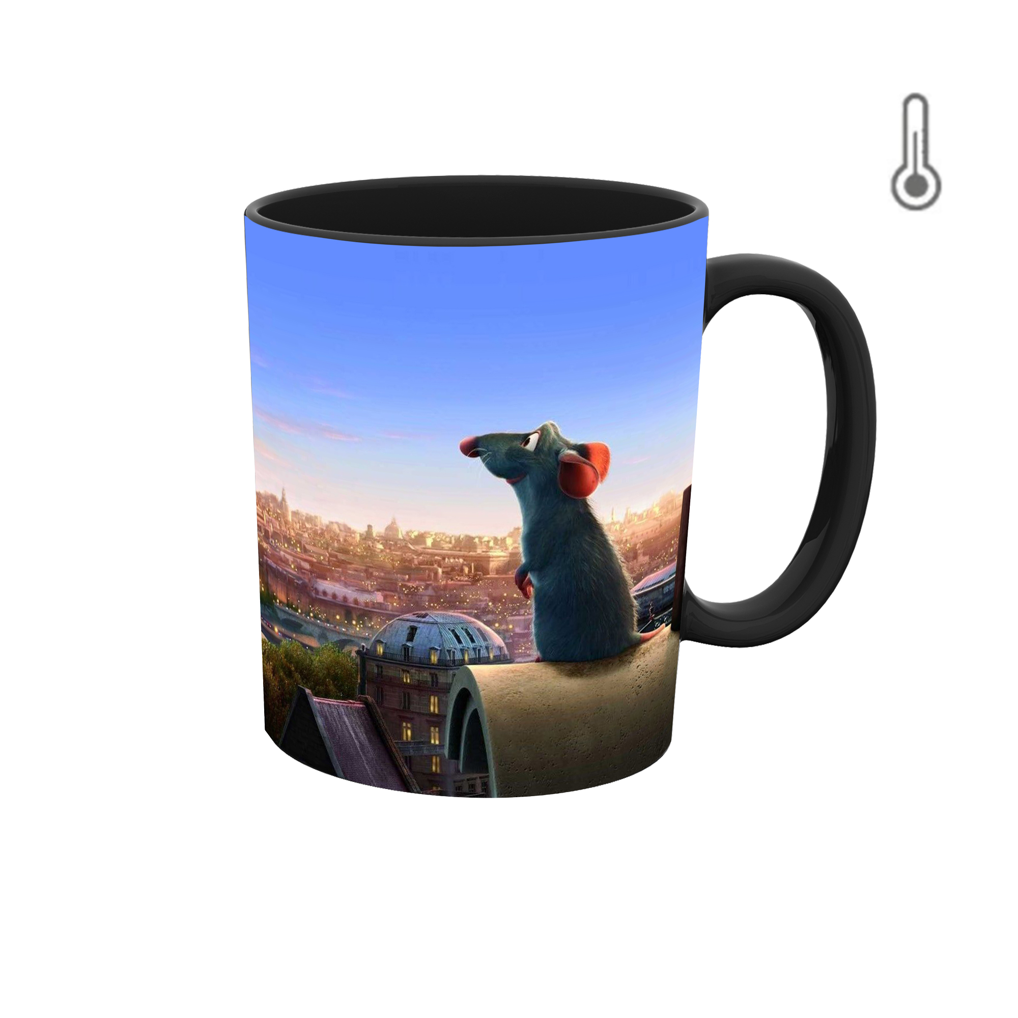 ماگ حرارتی طرح موش سراشپز