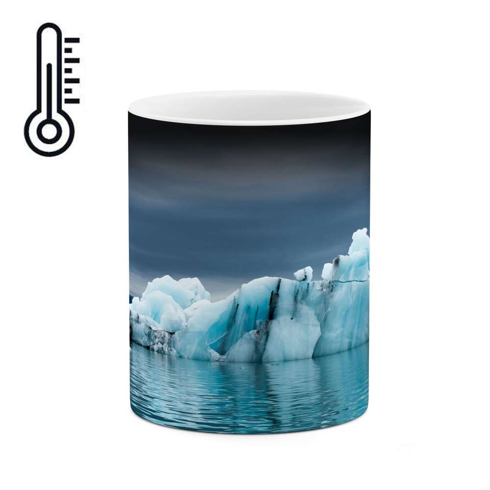 ماگ حرارتی طرح طبیعت یخی  مدل mgph11225