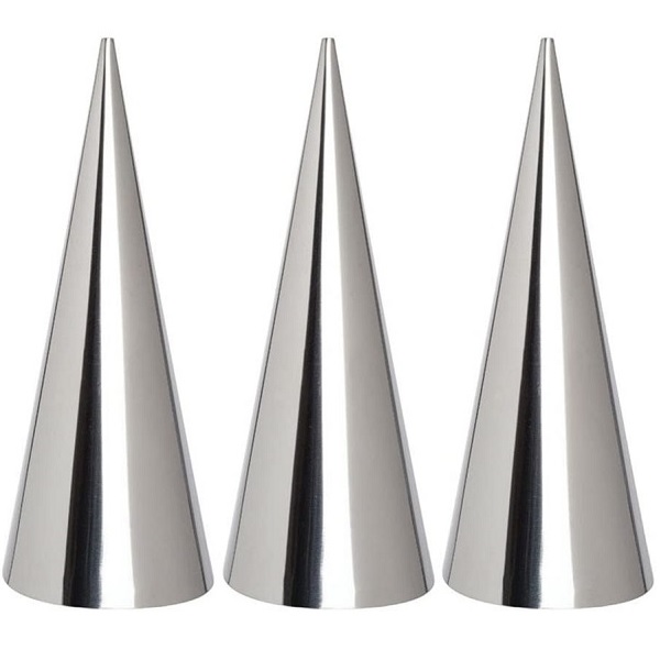 قالب شیرینی به گز طرح قیف مدل Be بسته 3 عددی