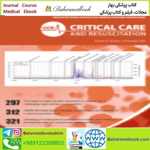Critical Care and Resuscitation Volume 22 Issue 1 to 4 2020 TRU