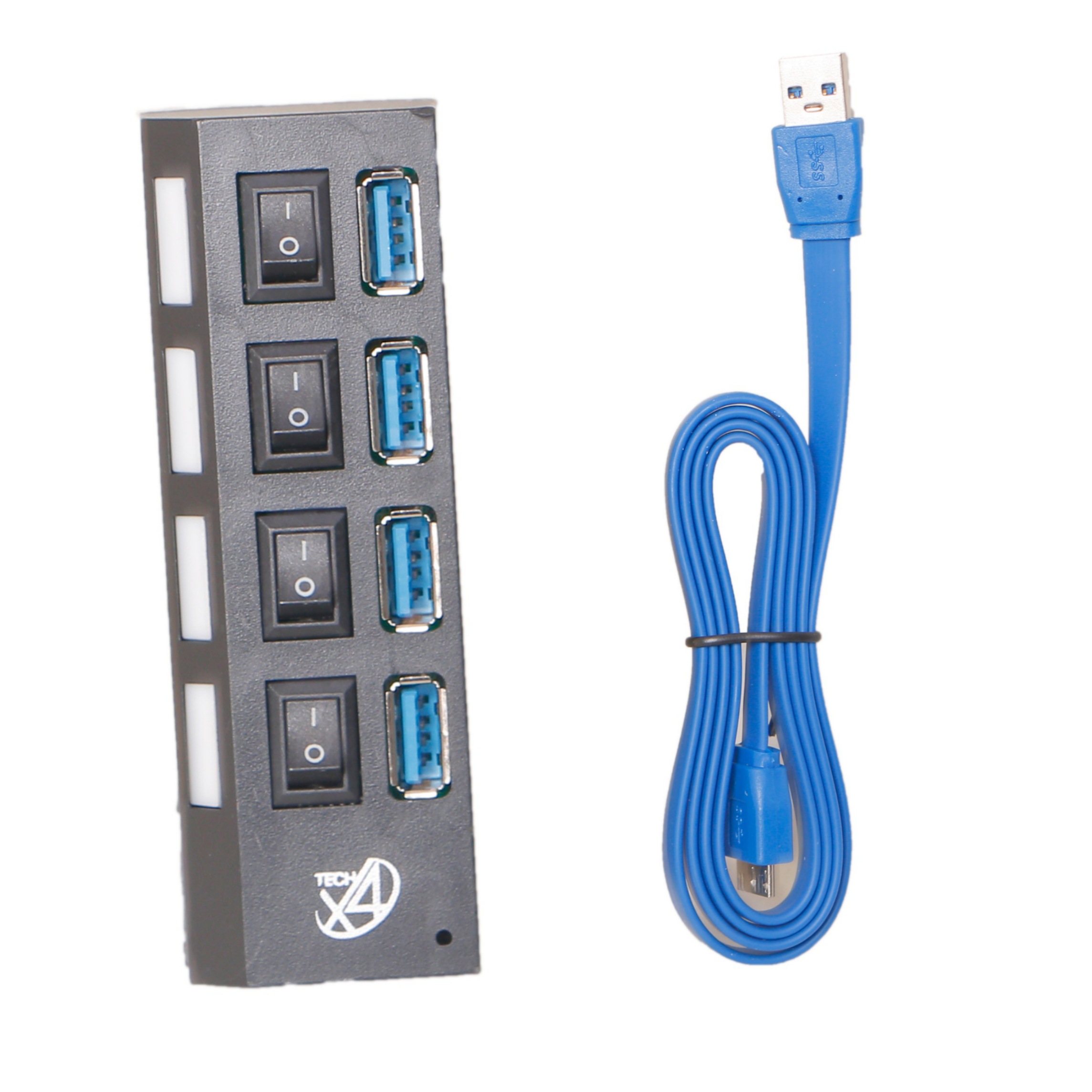 هاب 4 پورت USB 30 ایکس فورتک مدل x-401