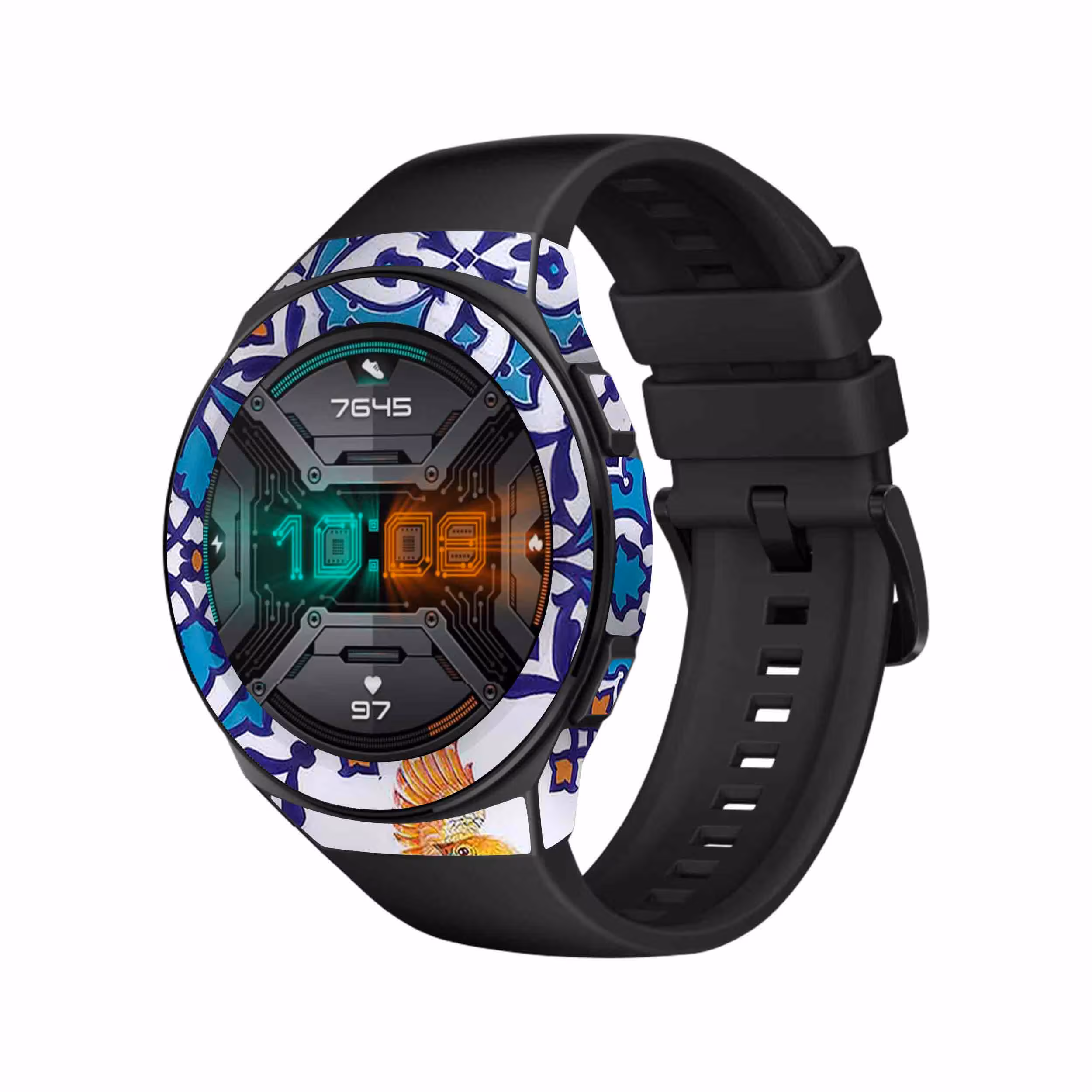 برچسب ماهوت طرح Homa Tile مناسب برای ساعت هوشمند هوآوی Watch GT 2e