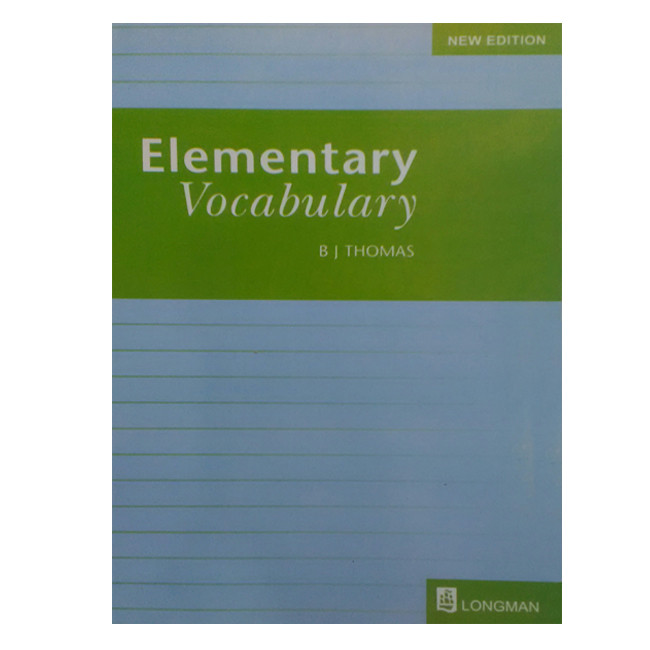 کتاب Elementary Vocabulary اثر bj thomas انتشارات longman