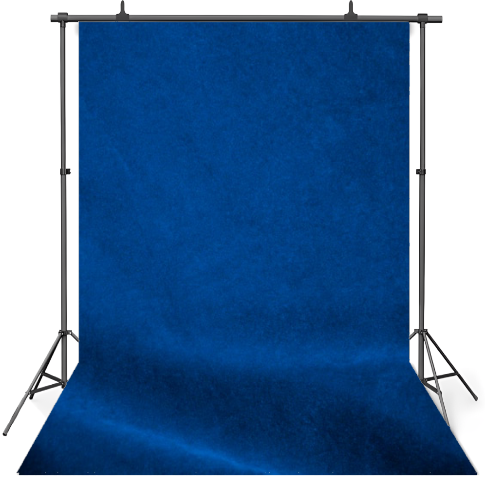 فون بک گراند آبی کروماکی مخمل 2x3m