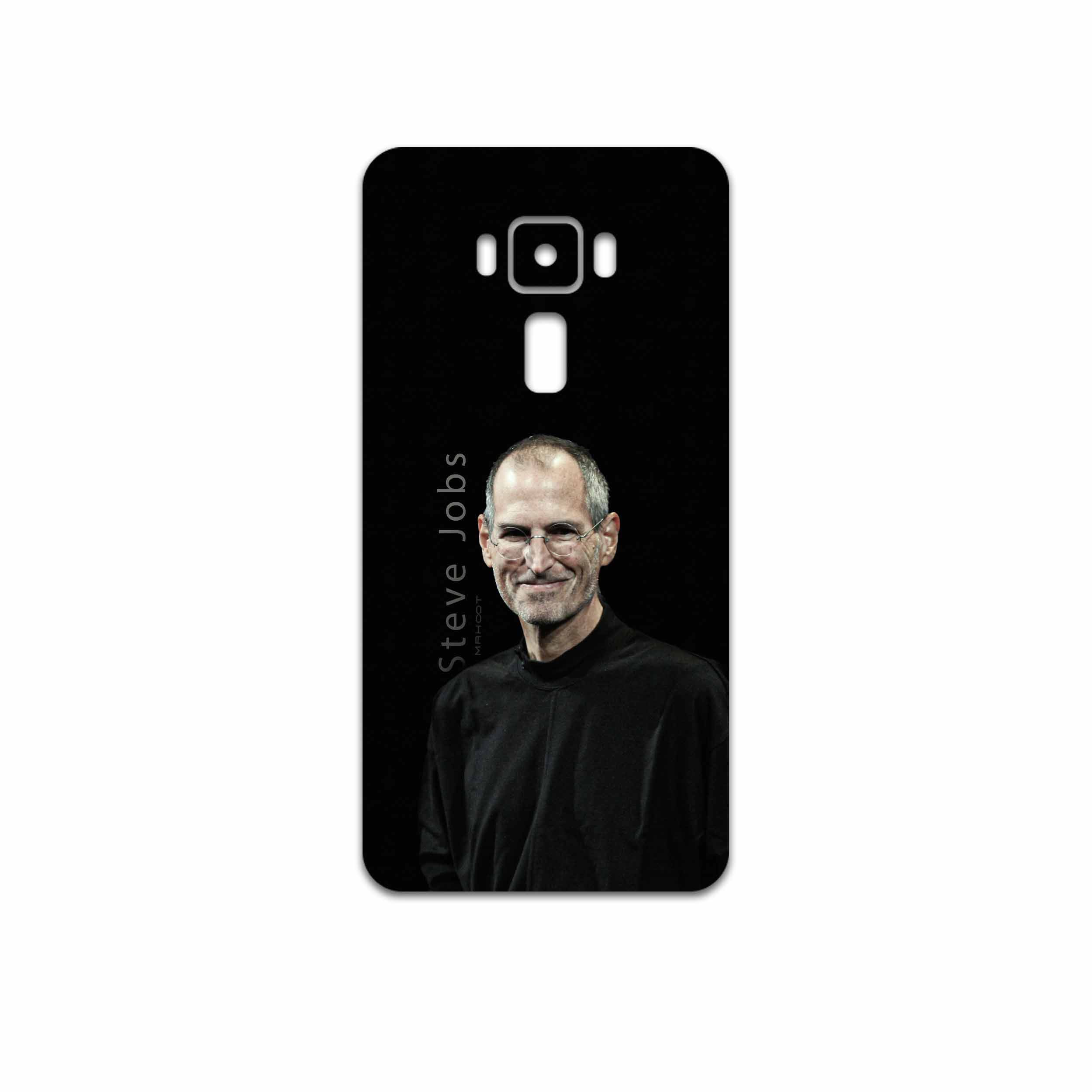 برچسب پوششی ماهوت مدل Steve Jobs مناسب برای گوشی موبایل ایسوس Zenfone 3 Laser ZC551KL