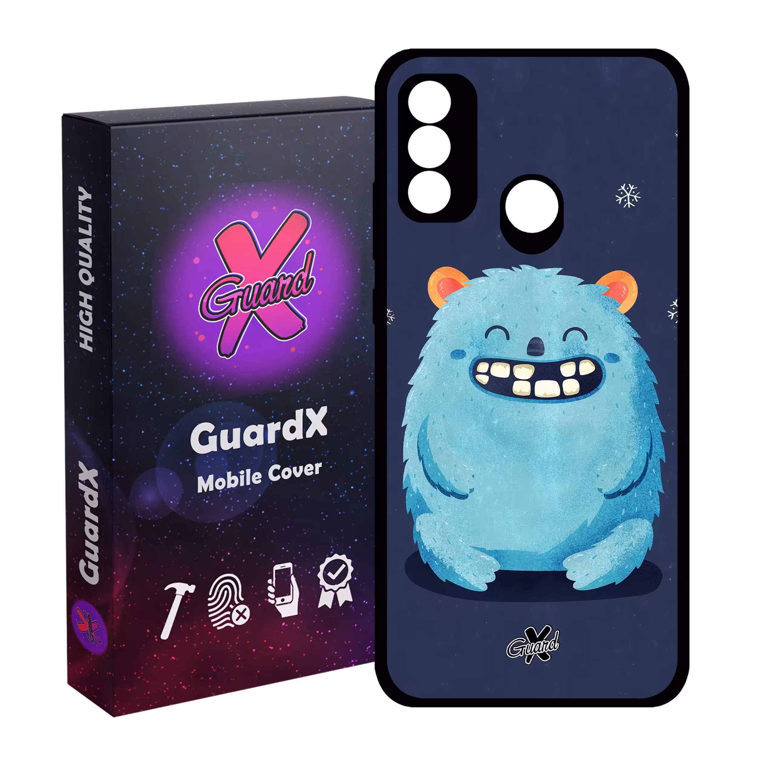 کاور گارد ایکس طرح Pet مدل Glass10188 مناسب برای گوشی موبایل هوآوی P Smart 2020