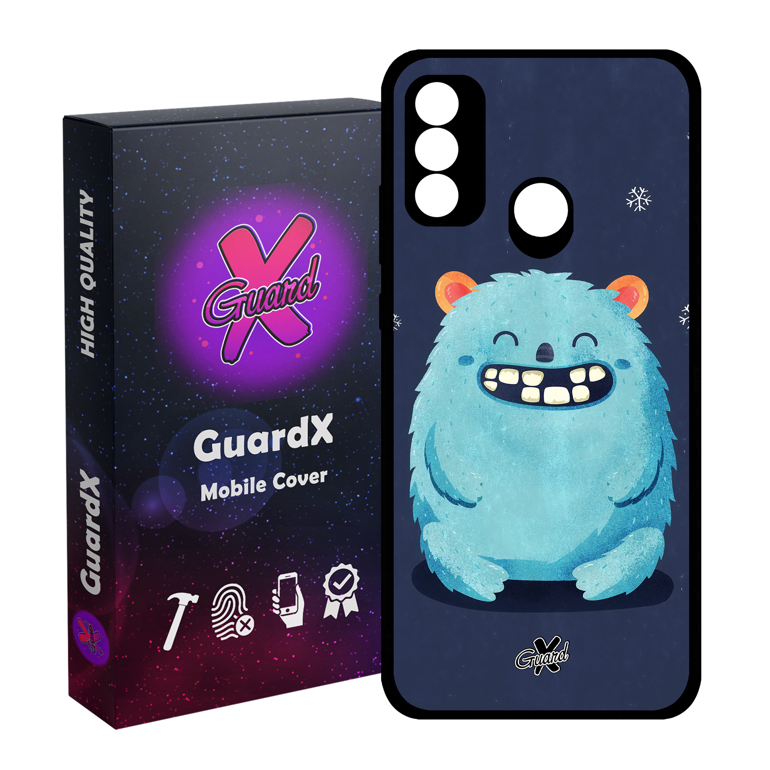 کاور گارد ایکس طرح Pet مدل Glass10188 مناسب برای گوشی موبایل هوآوی P Smart 2020