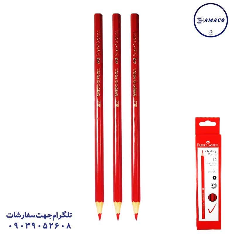 مداد قرمز فابرکاستل