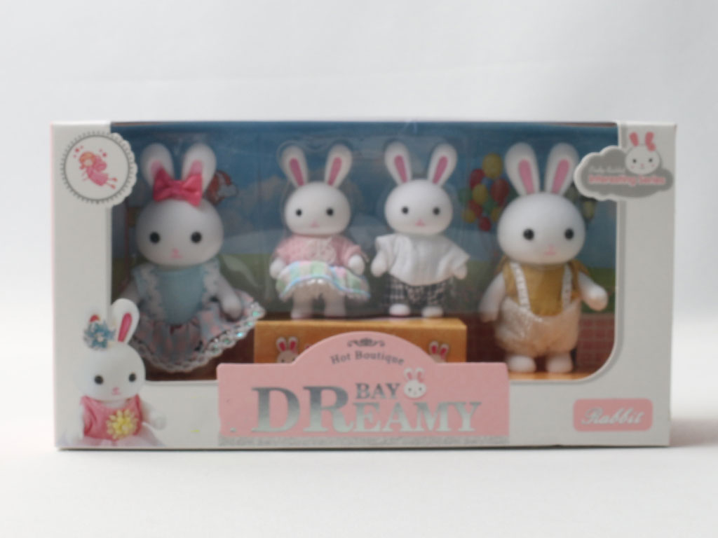 ست خانواده خرگوش 4 عددی آیتم 6699