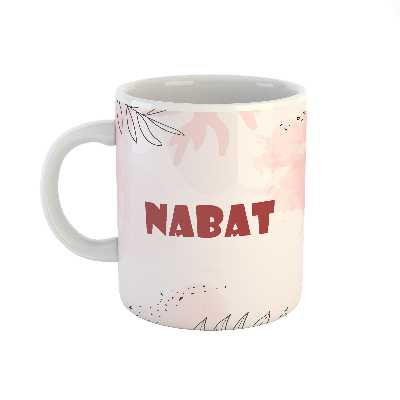 ماگ طرح اسم نبات مدل برگ کد 314