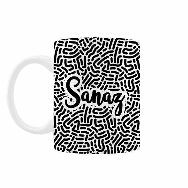 ماگ رژارت مدل اسم ساناز