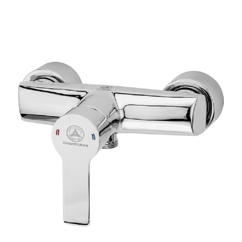 شیر دستشویی قهرمان مدل الماس دسته یاقوت (60 ماه گارانتی)