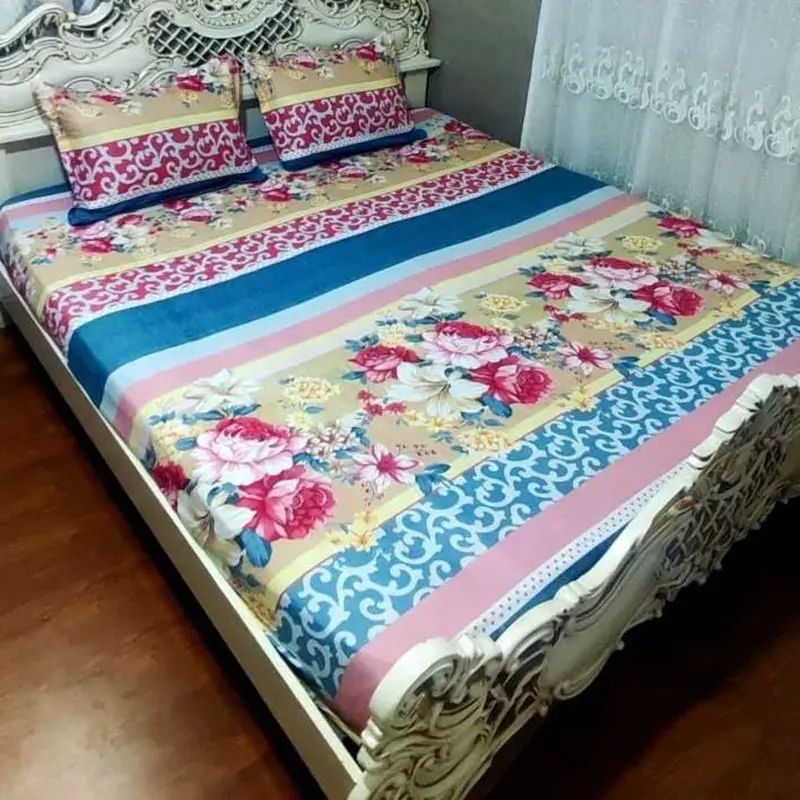 روتختی نیم ست گلدار دونفره