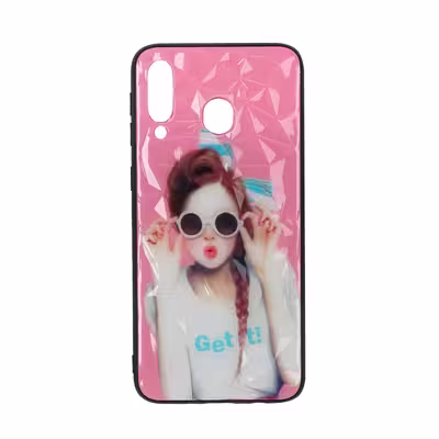 کاور طرح دختر کد 05 مناسب برای گوشی موبایل سامسونگ Galaxy M30 