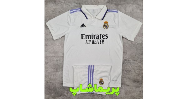 خرید لباس شورت رئال مادرید 2023 تخفیفی لک دار