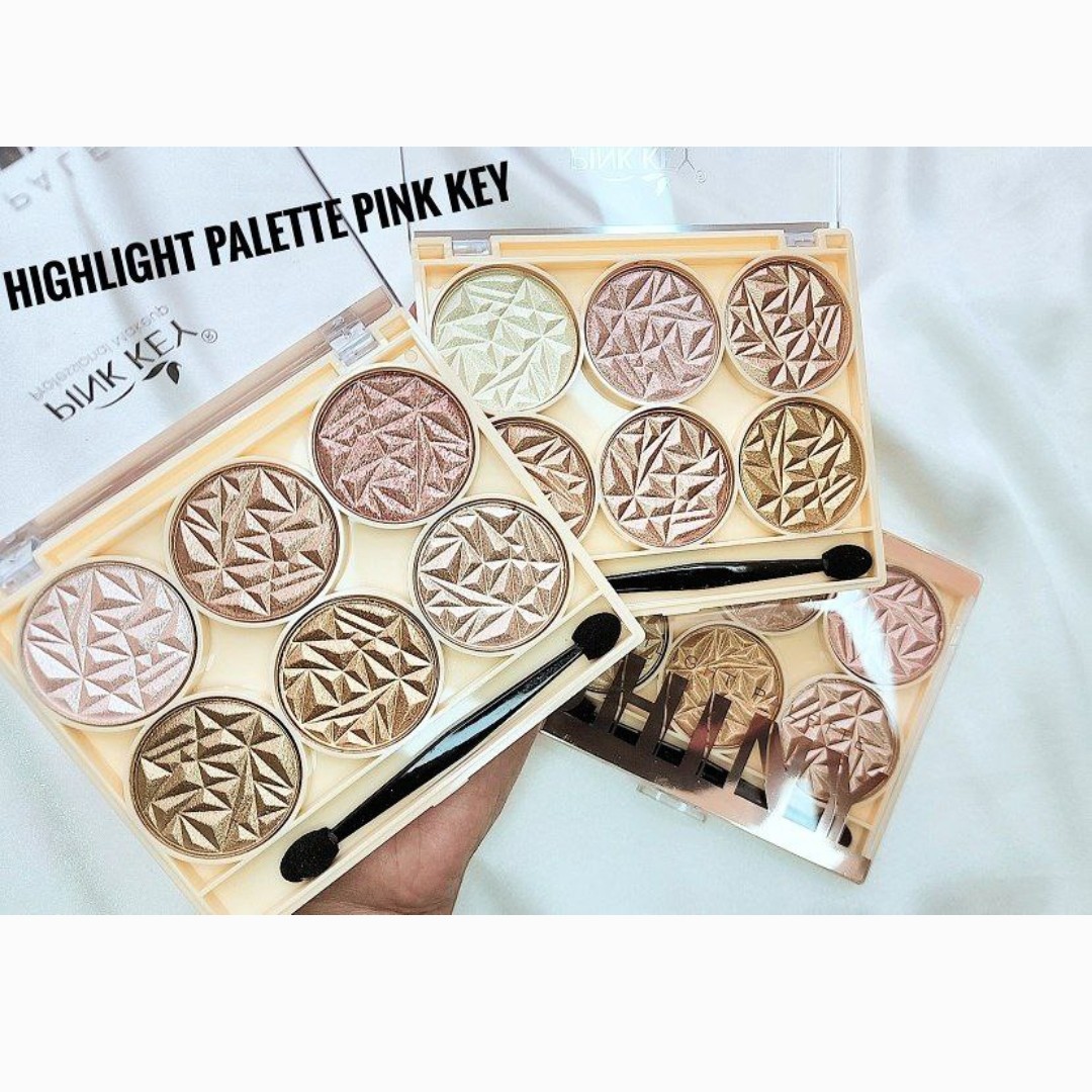 پالت هایلایتر پودری pink key 	

