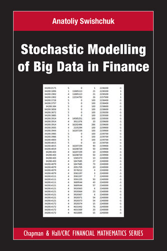 خرید و دانلود نسخه کامل کتاب Stochastic Modelling of Big Data in Finance