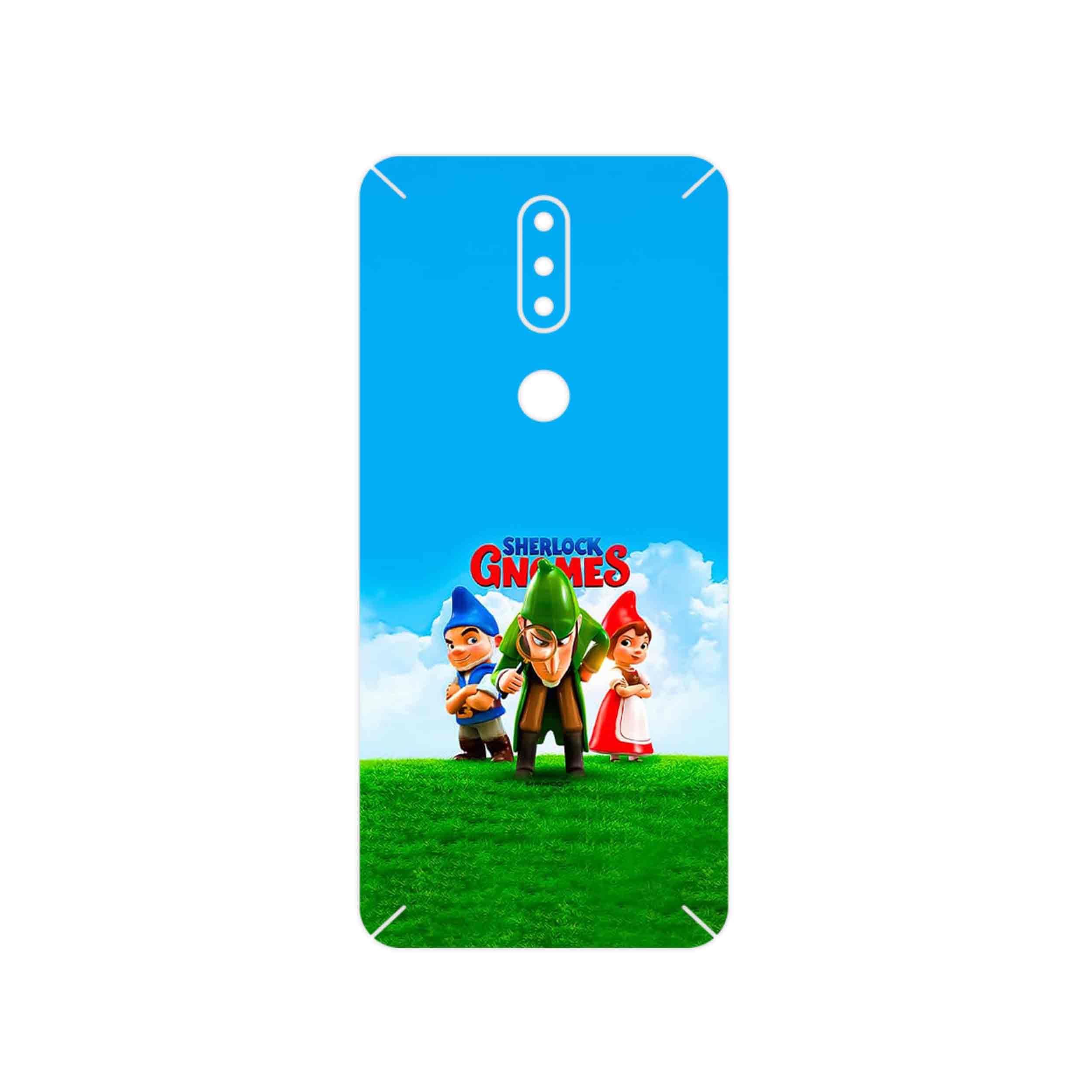 برچسب پوششی ماهوت مدل Sherlock Gnomes مناسب برای گوشی موبایل نوکیا 2.4