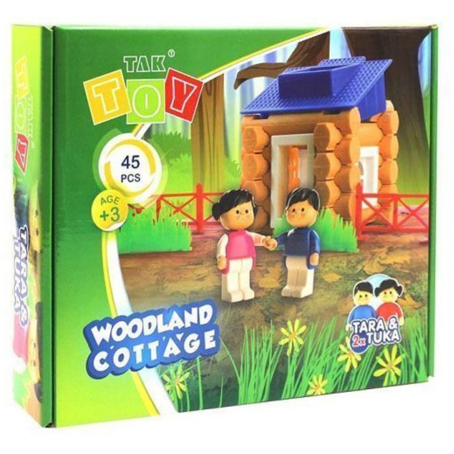 کلبه جنگلی 45 قطعه با کیفیت عالی