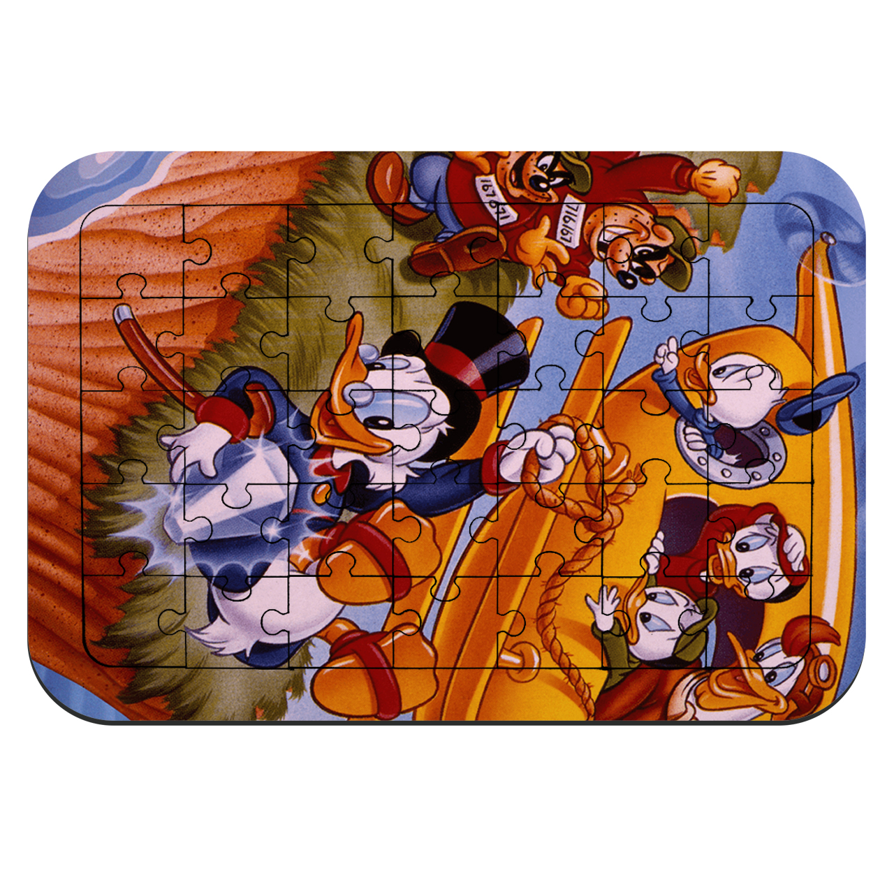 پازل 35 تکه طرح ماجراهای اردکی مدل NI404