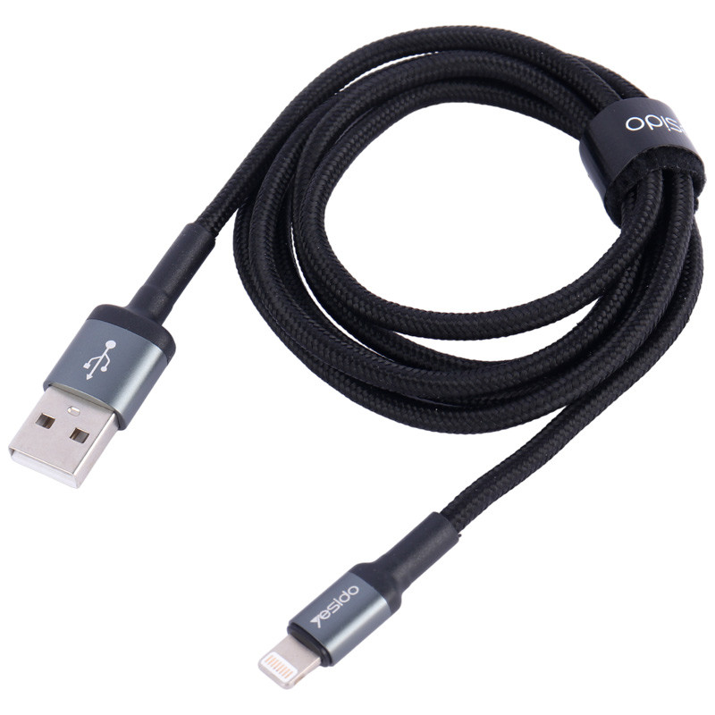 کابل آیفونی فست شارژ Yesido CA74 2.4A 1.2m