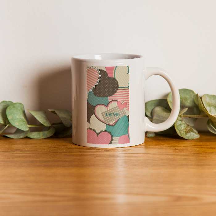 ماگ طرح عشق مدل L27