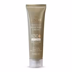کرم ضد آفتاب رنگی  SPF30 مناسب انواع پوست سینره – رنگ بژ روشن