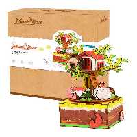 جعبه موسیقی چوپان و گوسفندانtree house robotime