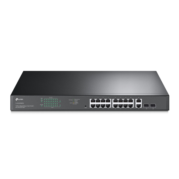 سوئیچ شبکه 16پورت  PoE گیگابیت تی پی لینک Tp-Link TL-SG1218MPE