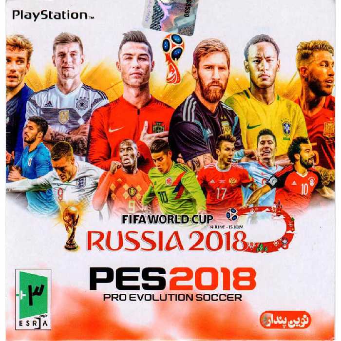 بازی PES2018 ps1 روسیه