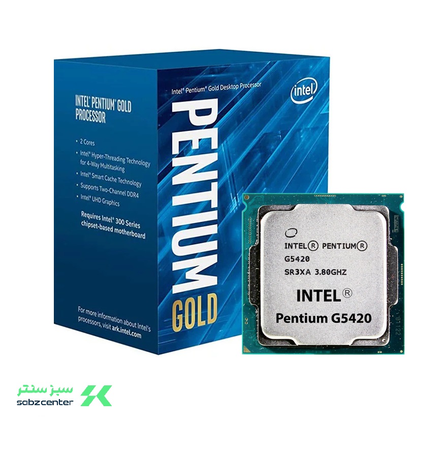 پردازنده مرکزی اینتل INTEL Pentium Gold G5420 Box