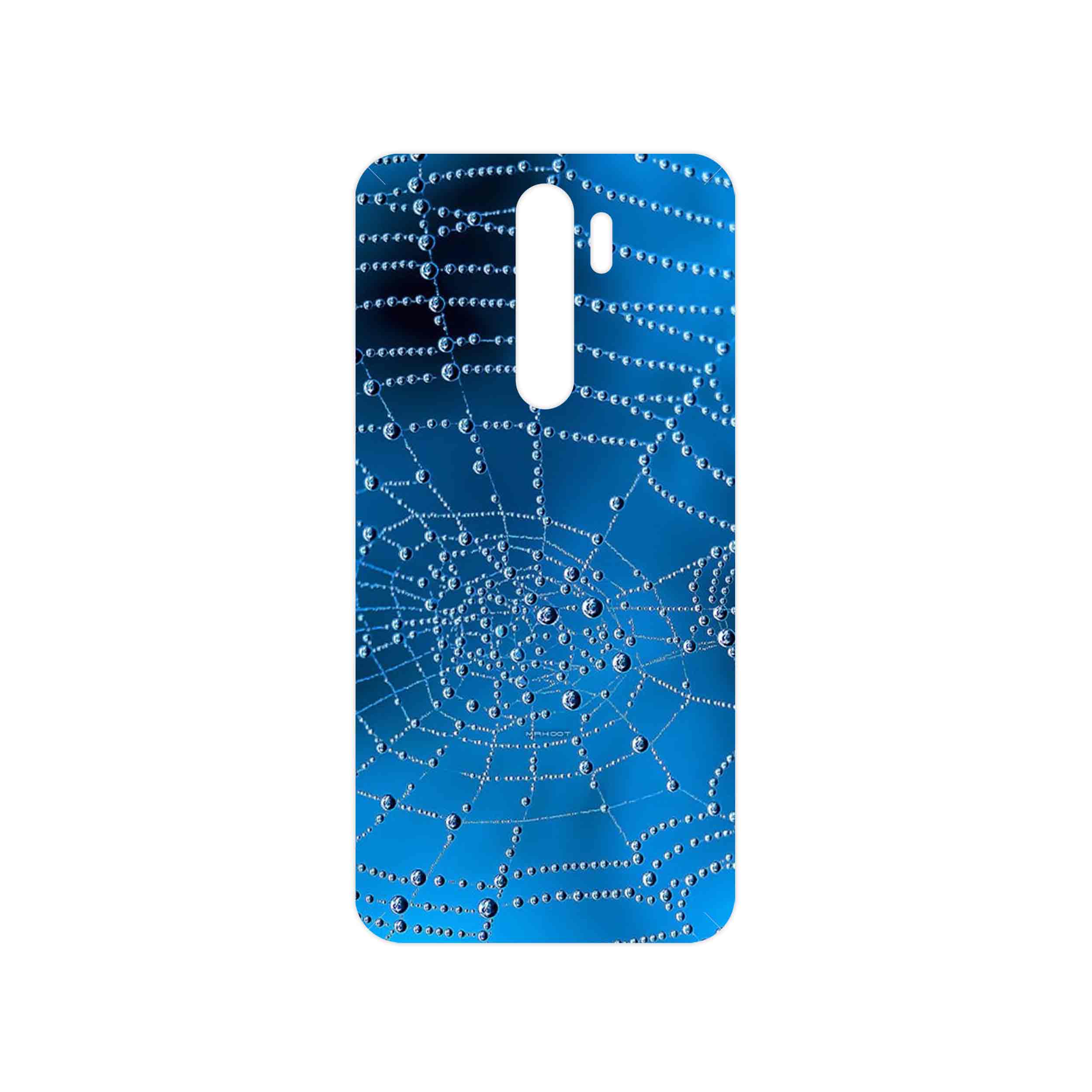 برچسب پوششی ماهوت مدل Spider web مناسب برای گوشی موبایل شیائومی Redmi Note 8 Pro