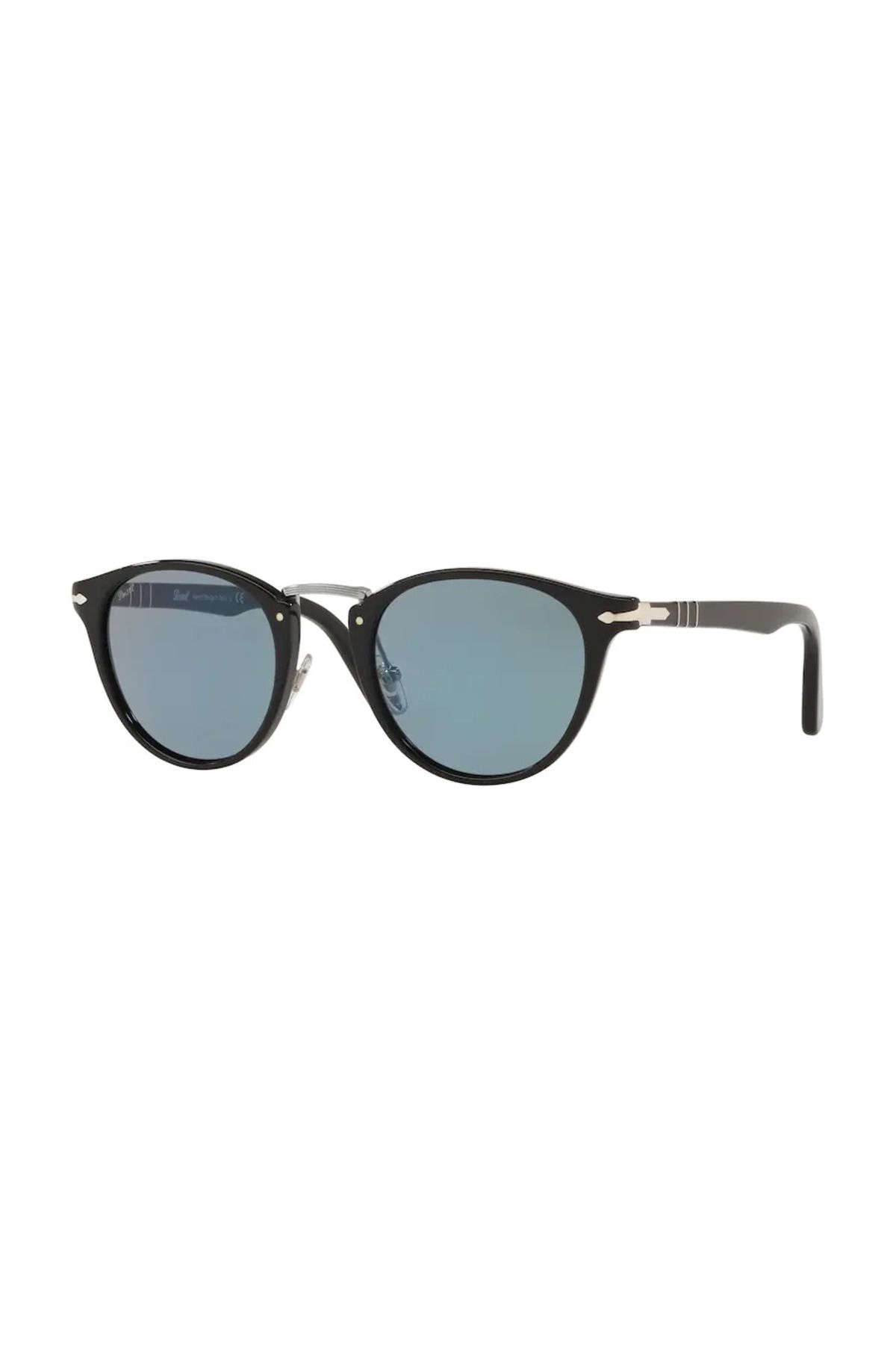 عینک آفتابی مشکی مردانه و زنانه سیاه 3108 s 95 56 اورجینال Persol