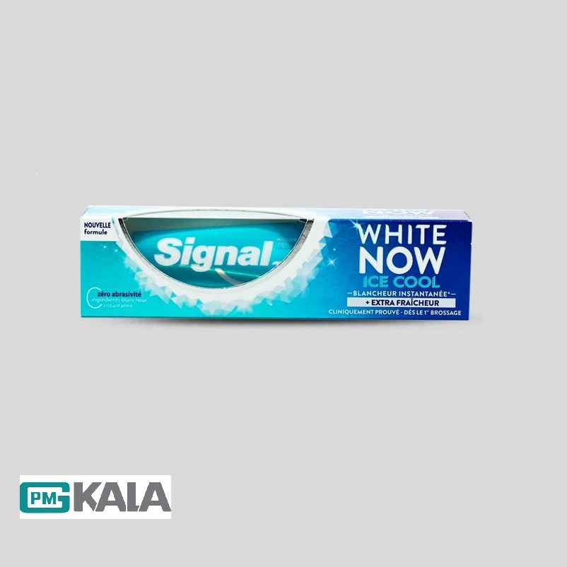 خمیردندان  سیگنال سفید Now Now Ice Cool 75ml