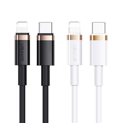 کابل تبدیل usb-c به لایتنینگ یوسمز مدل US-SJ484 U63 طول 1.2 متر