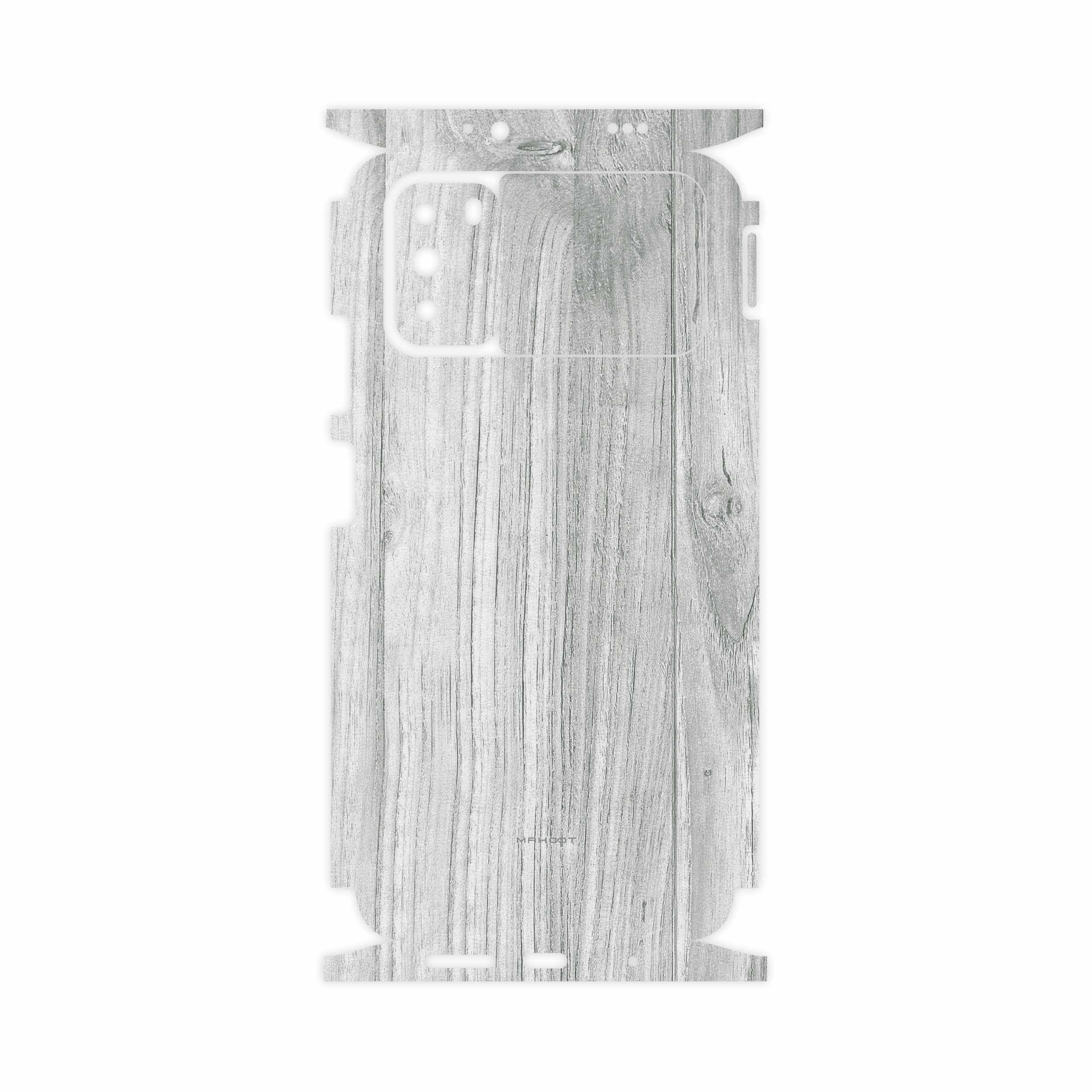 برچسب پوششی ماهوت مدل White Wood-FullSkin مناسب برای گوشی موبایل شیائومی Poco M3