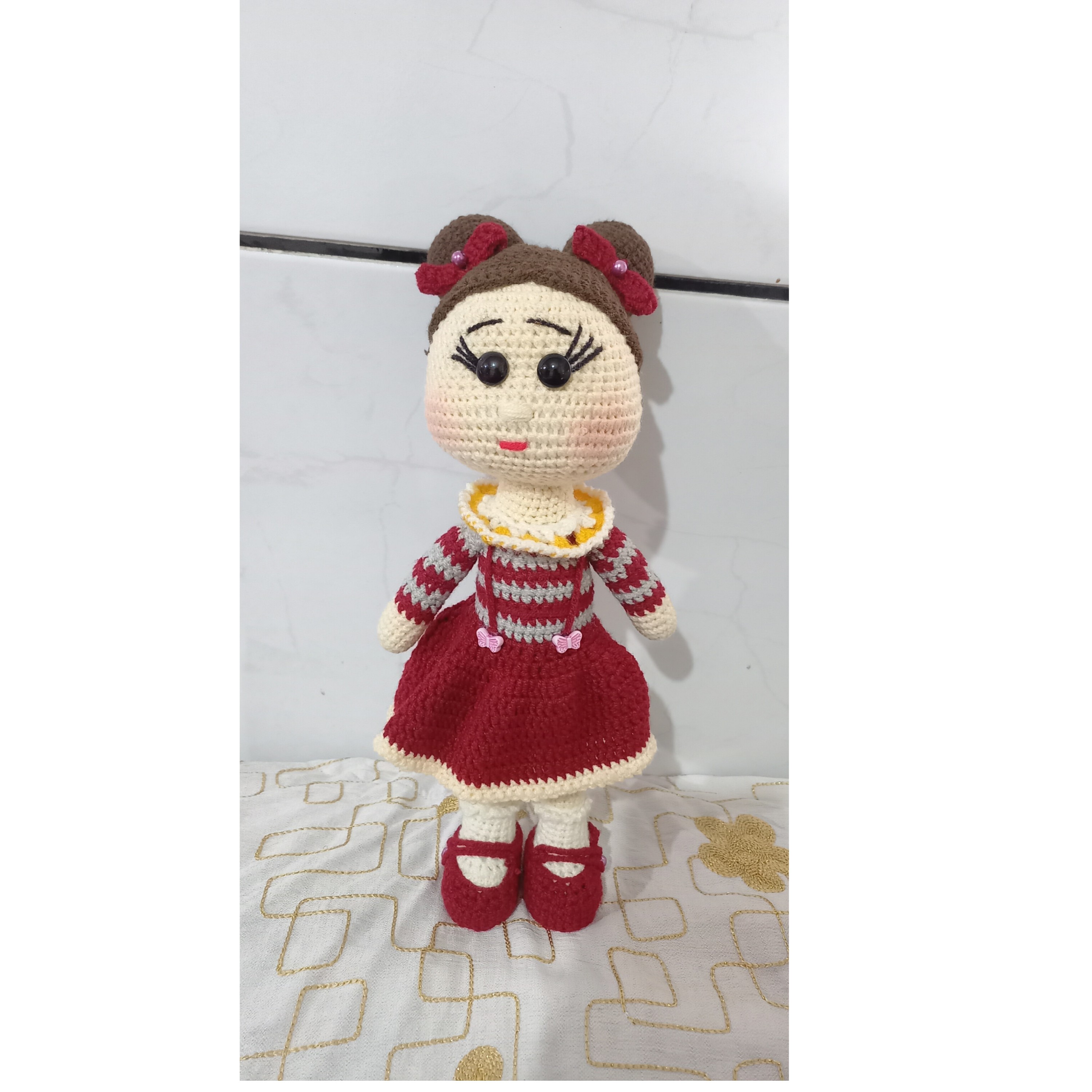 عروسک بافتنی 