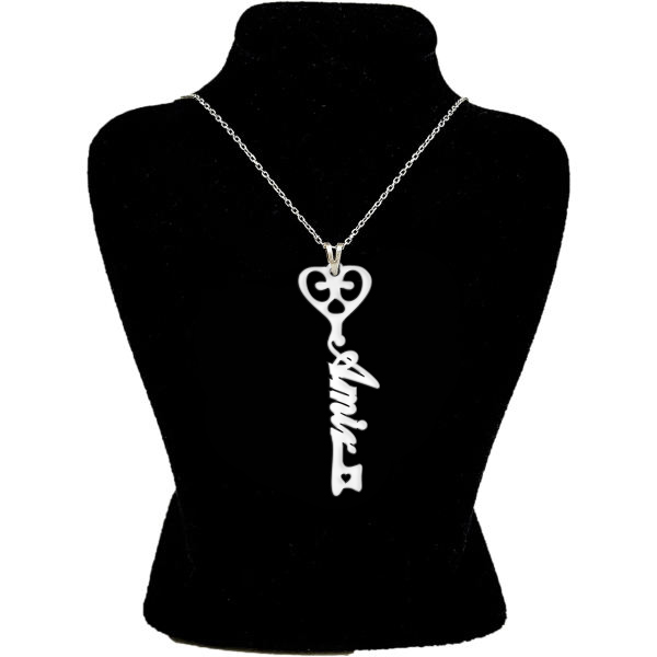 گردنبند مدل کلید طرح امیر