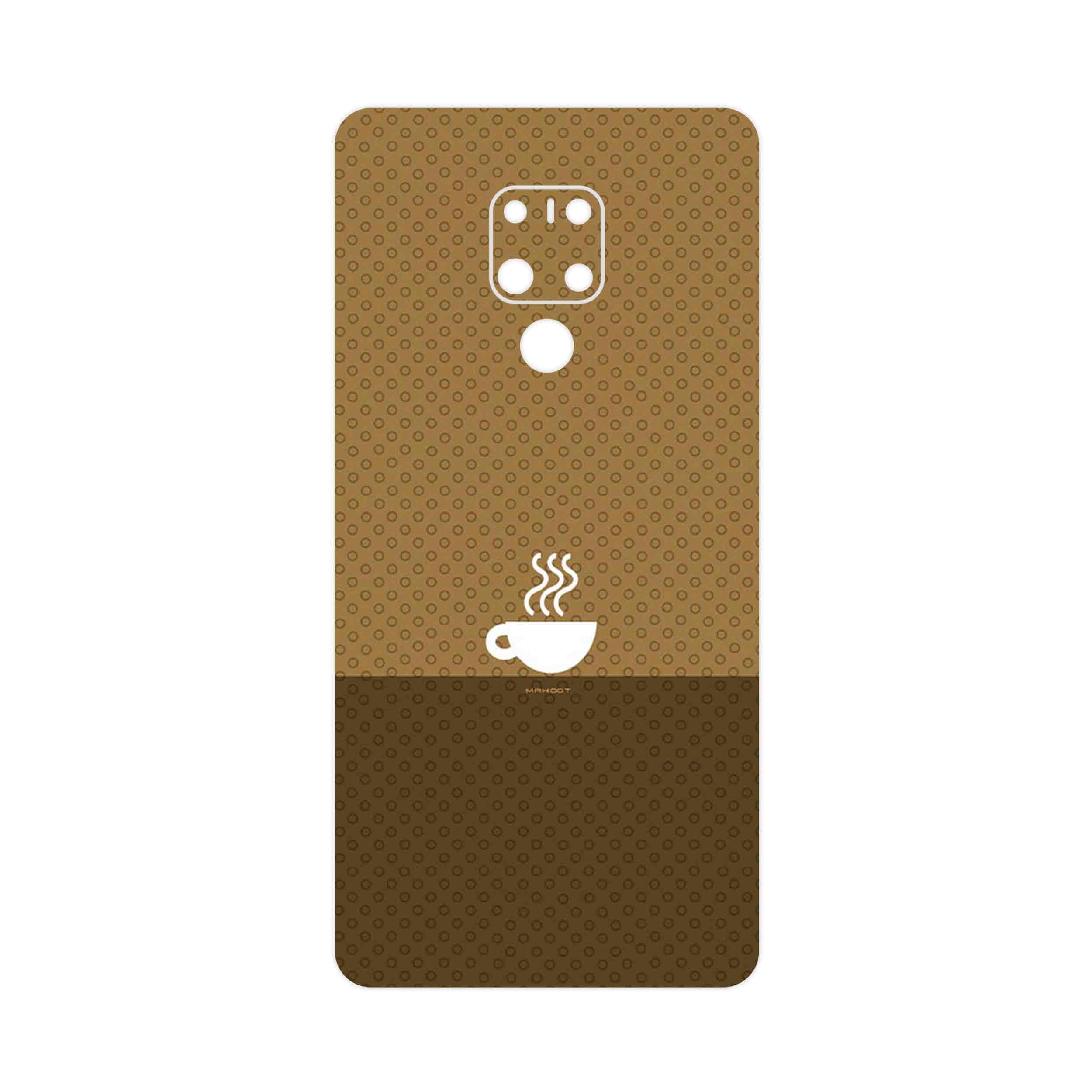 برچسب پوششی ماهوت مدل Minimal Cup of Coffee Icon مناسب برای گوشی موبایل هوآوی Mate 20 X