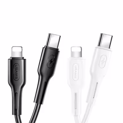 کابل تبدیل USB-C به لایتنینگ یوسمز مدل U43 SJ406 طول 1.2 متر