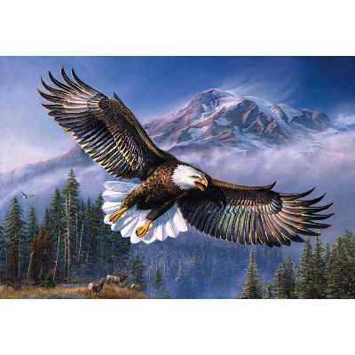 تابلو شاسی طرح پرنده عقاب کوه مدل T1448