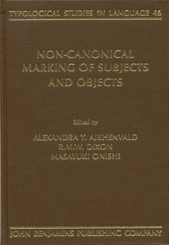 خرید و دانلود نسخه کامل کتاب Non-canonical Marking of Subjects and Objects