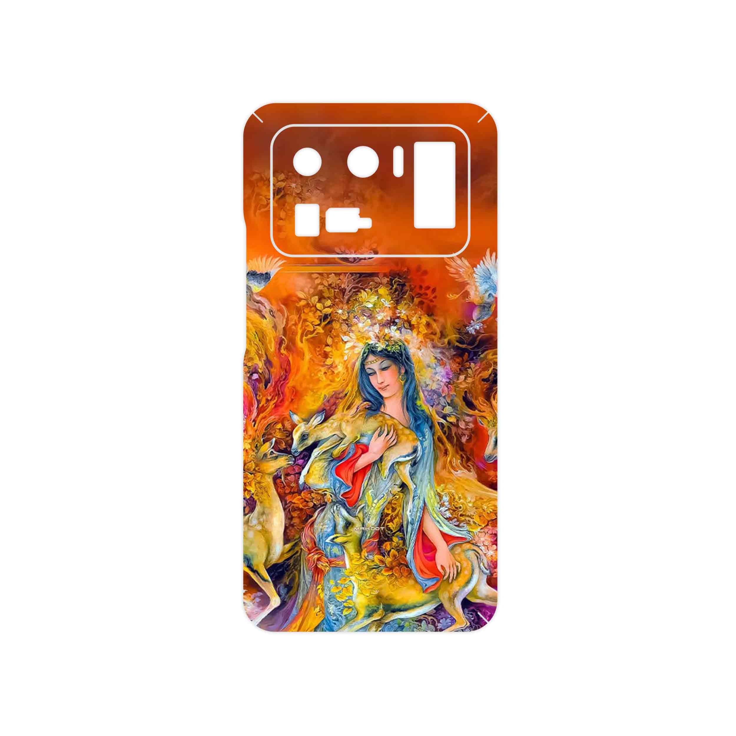 برچسب پوششی ماهوت مدل Persian miniature 2 مناسب برای گوشی موبایل شیائومی Mi 11 Ultra