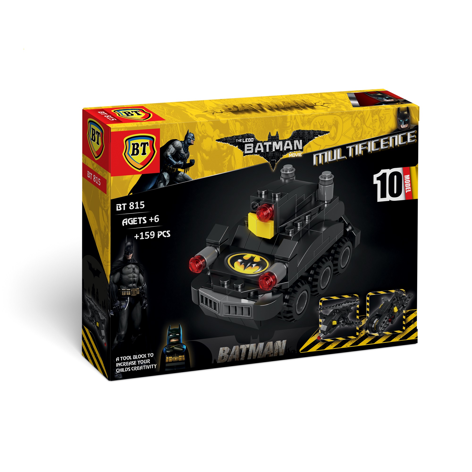 لگو ماشین بت من 10 مدل BT815