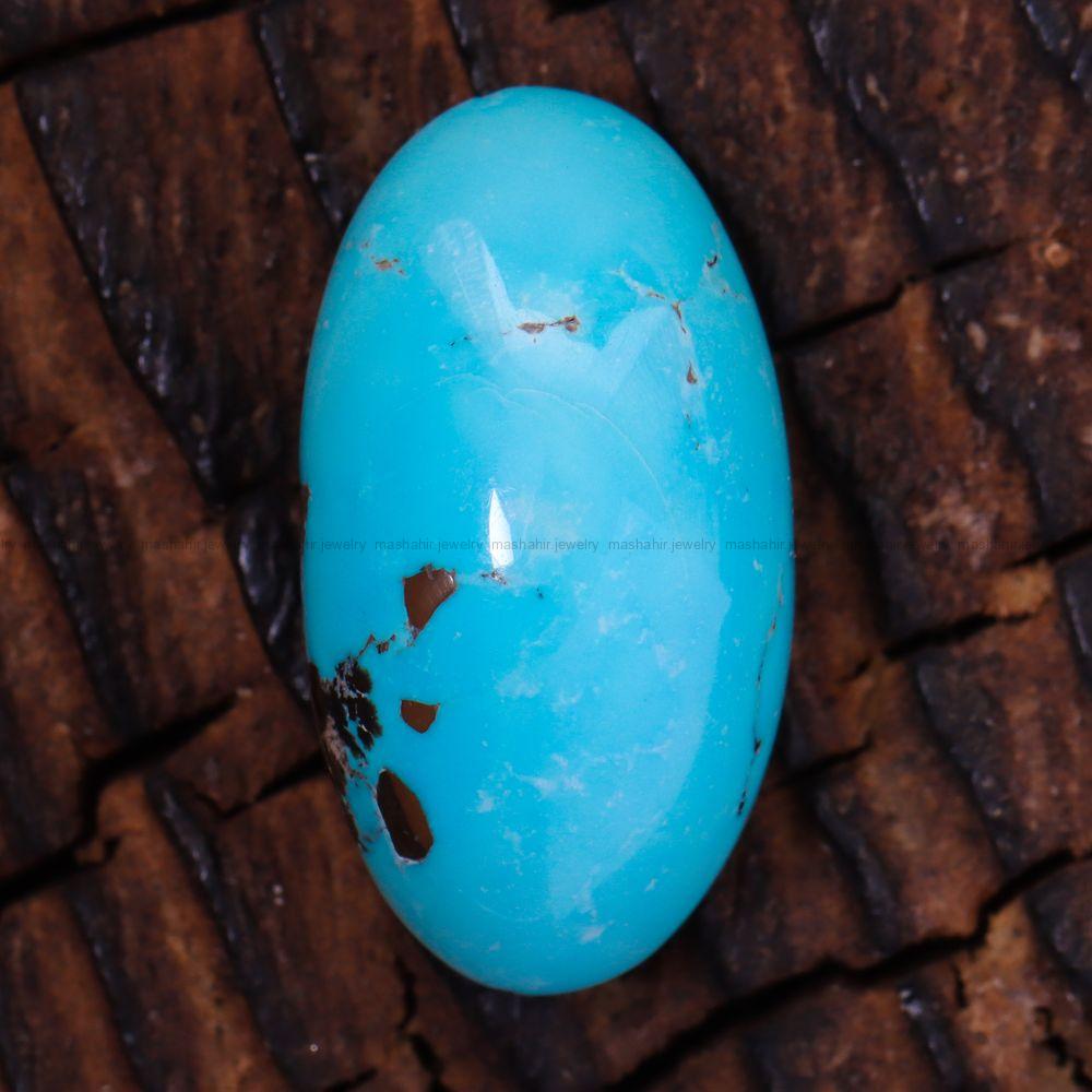 نگین فیروزه شجری کد 12612 - جواهری مشاهیر