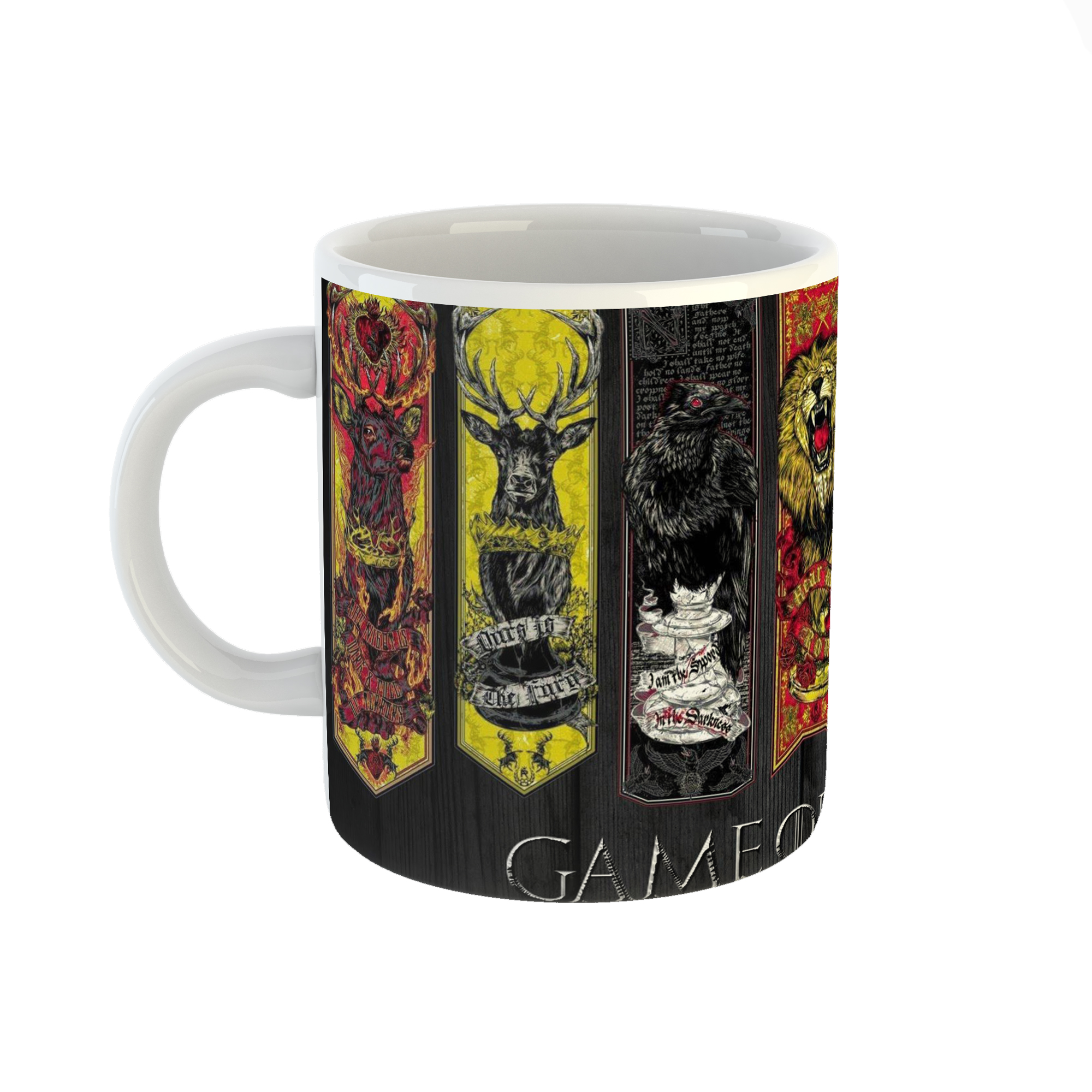 ماگ طرح سریال game of thrones مدل قبایل وستروس کد 1309